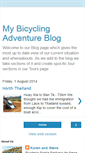 Mobile Screenshot of blog.my-bicycling-adventure.com